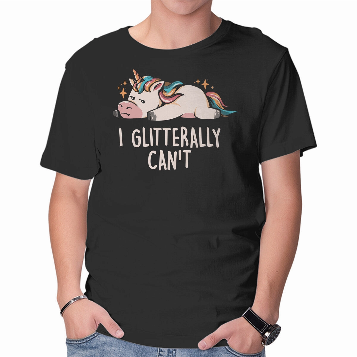 Lightweight Feel Modern Outfit Glitterally Can't