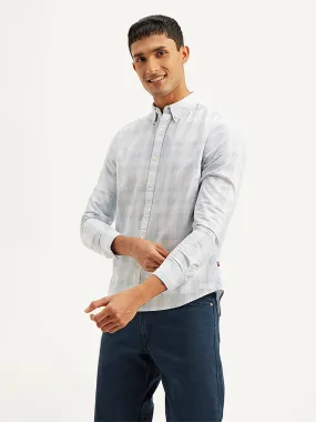 Men's Checkered Slim Fit Shirt Fashion Forward