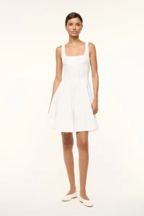 Graceful Ease MINI WELLS DRESS | WHITE