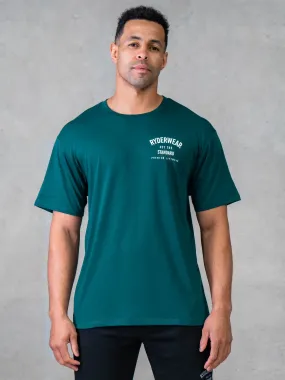 Outdoor Trend Look Versatile Comfort Legacy T-Shirt - Emerald