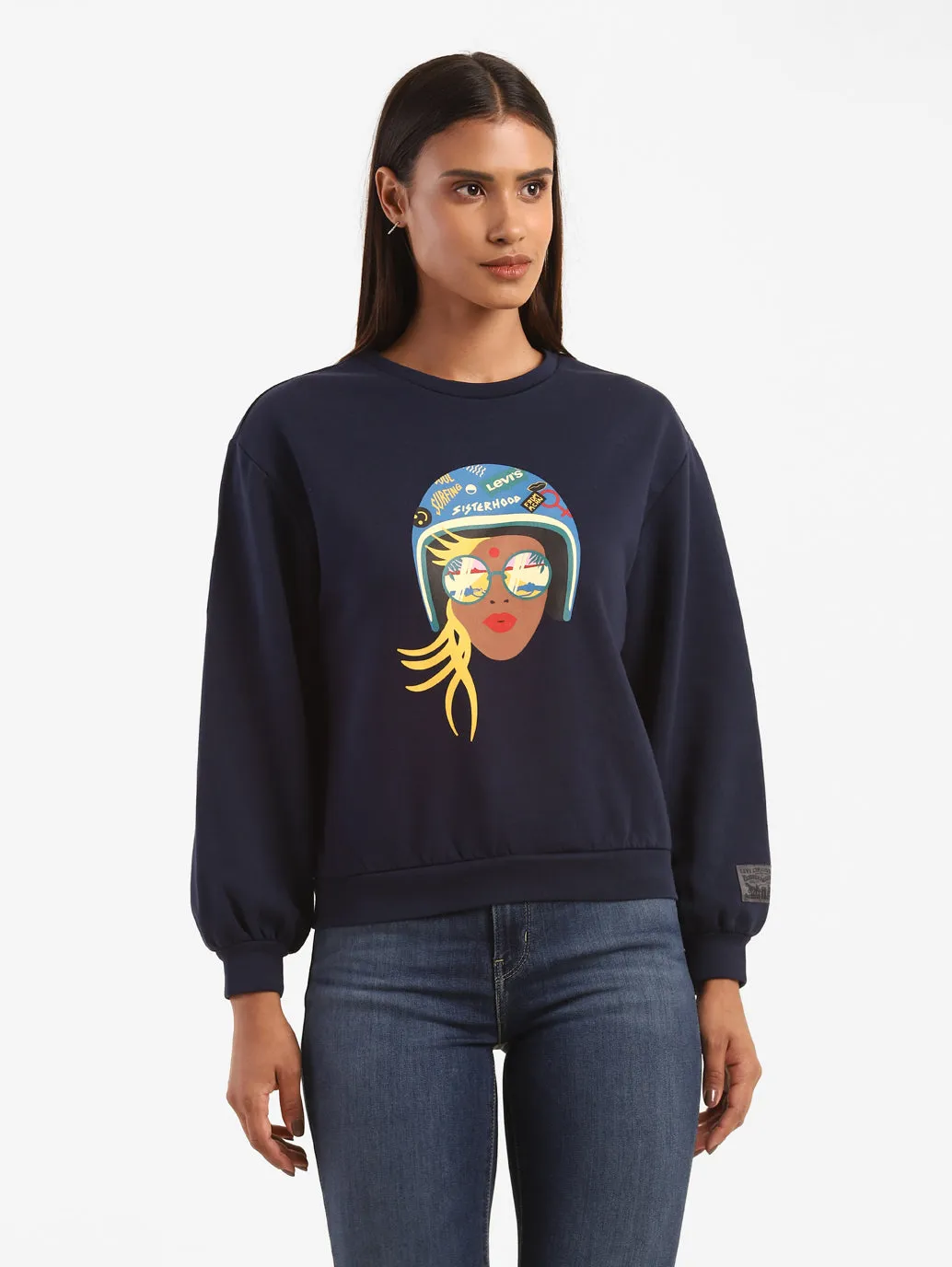 Graphic Sweatshirt From The Levi's Motorcycle Collection product availability