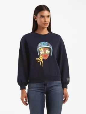 product holiday wear celebration Graphic Sweatshirt From The Levi's Motorcycle Collection