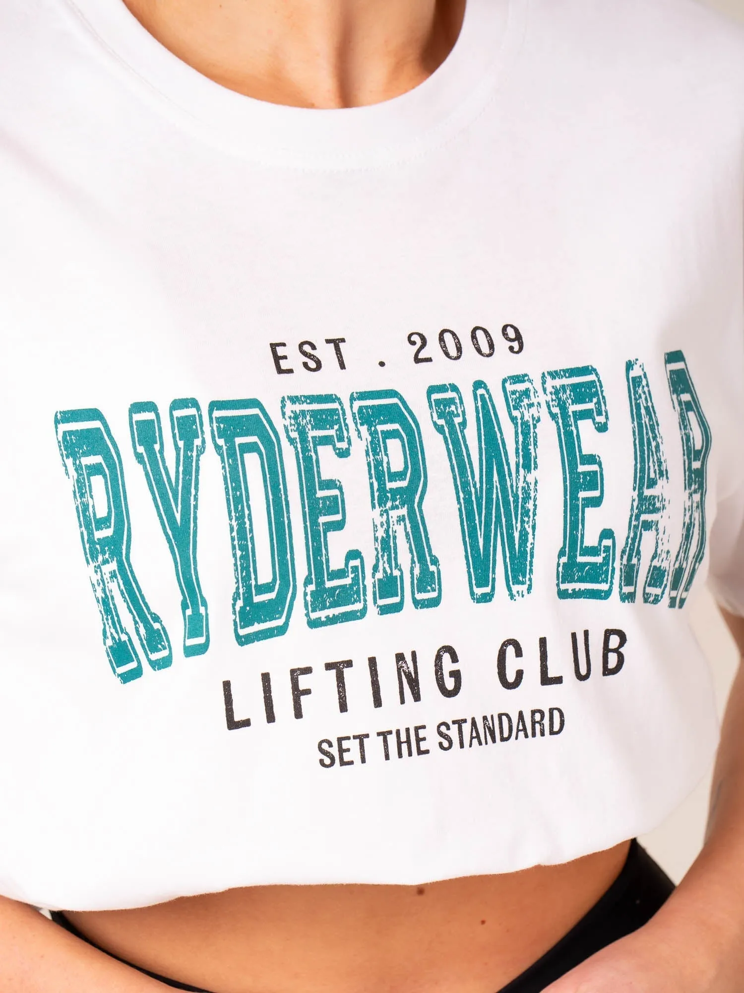 layerable Chic And Comfortable Grit Oversized T-Shirt - White