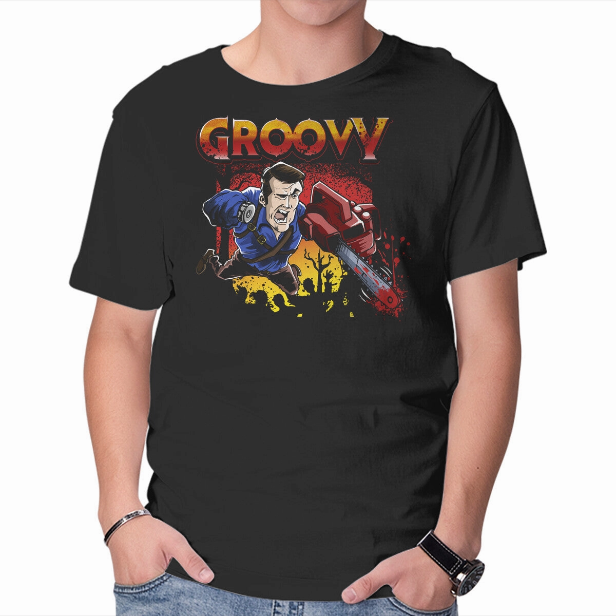 DropShoulderDesign Comfortable Piece Groovy Ash