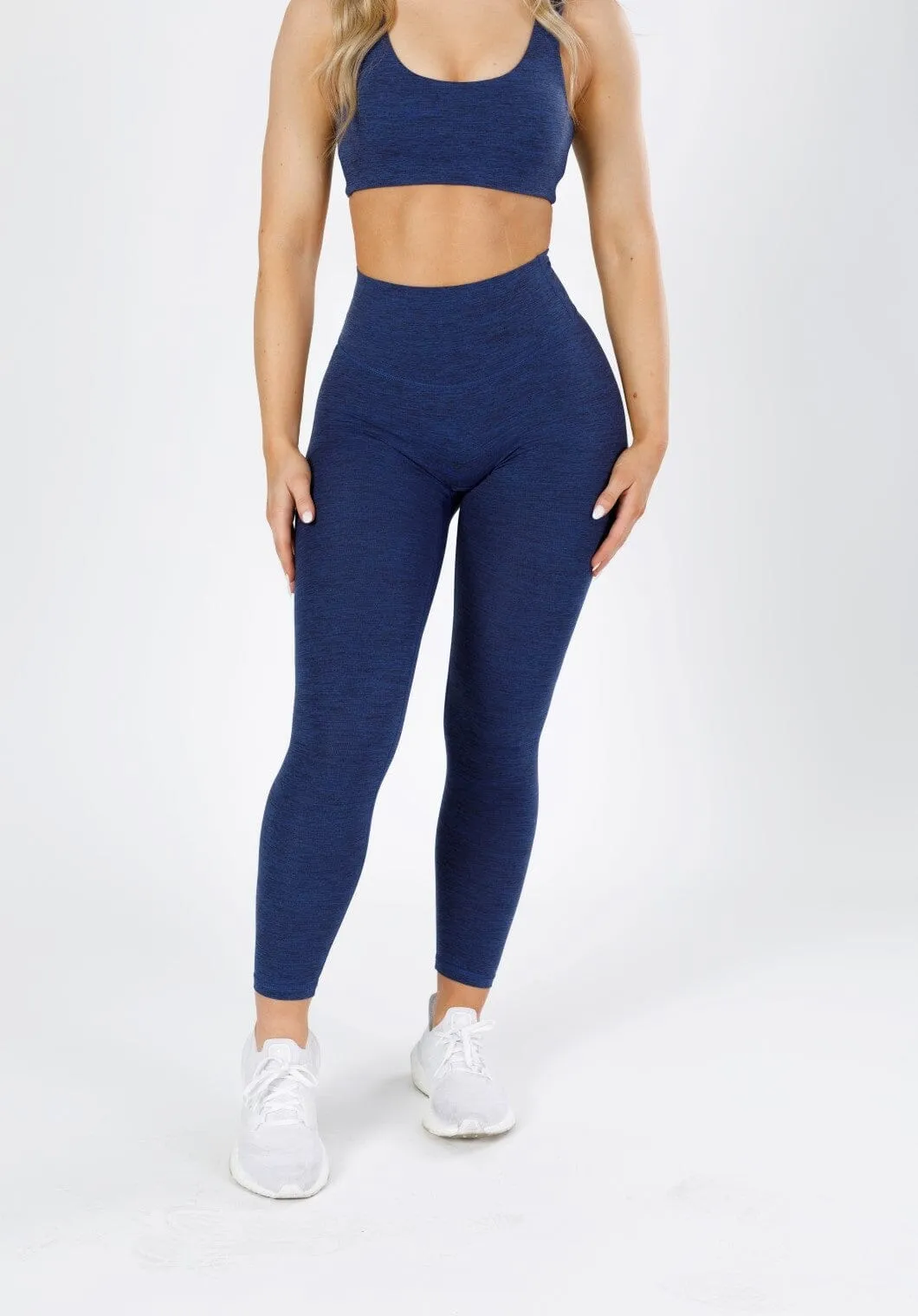 Reluna Spacedye Original Sculptseam? Legging Navy Static All-Day Wear