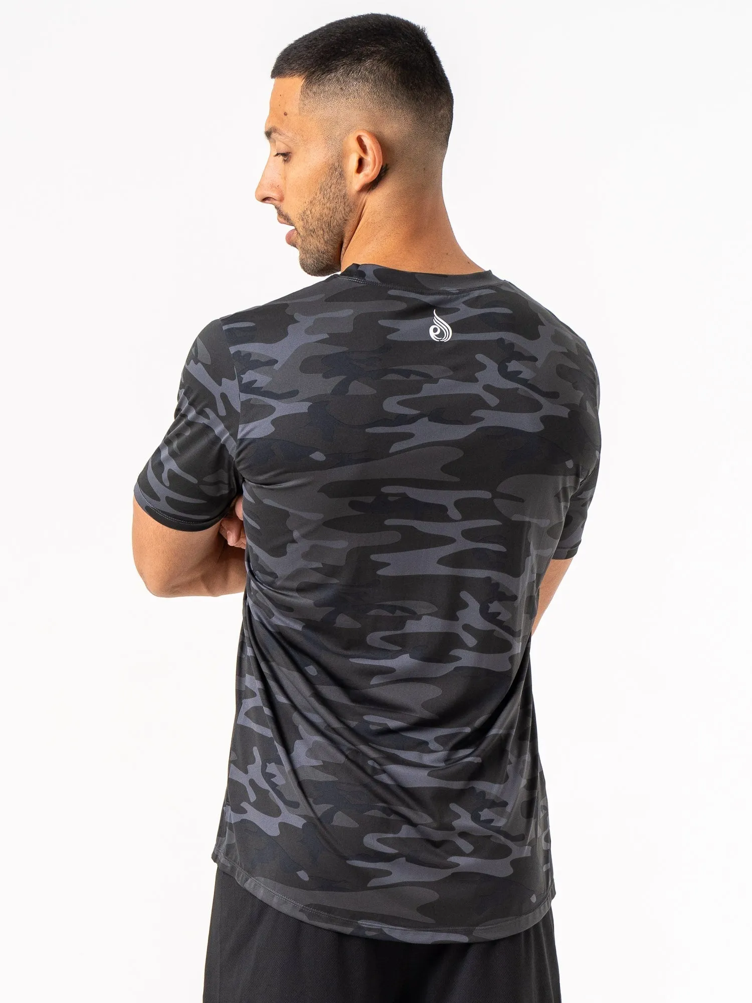 simple design Energy T-Shirt - Black Camo