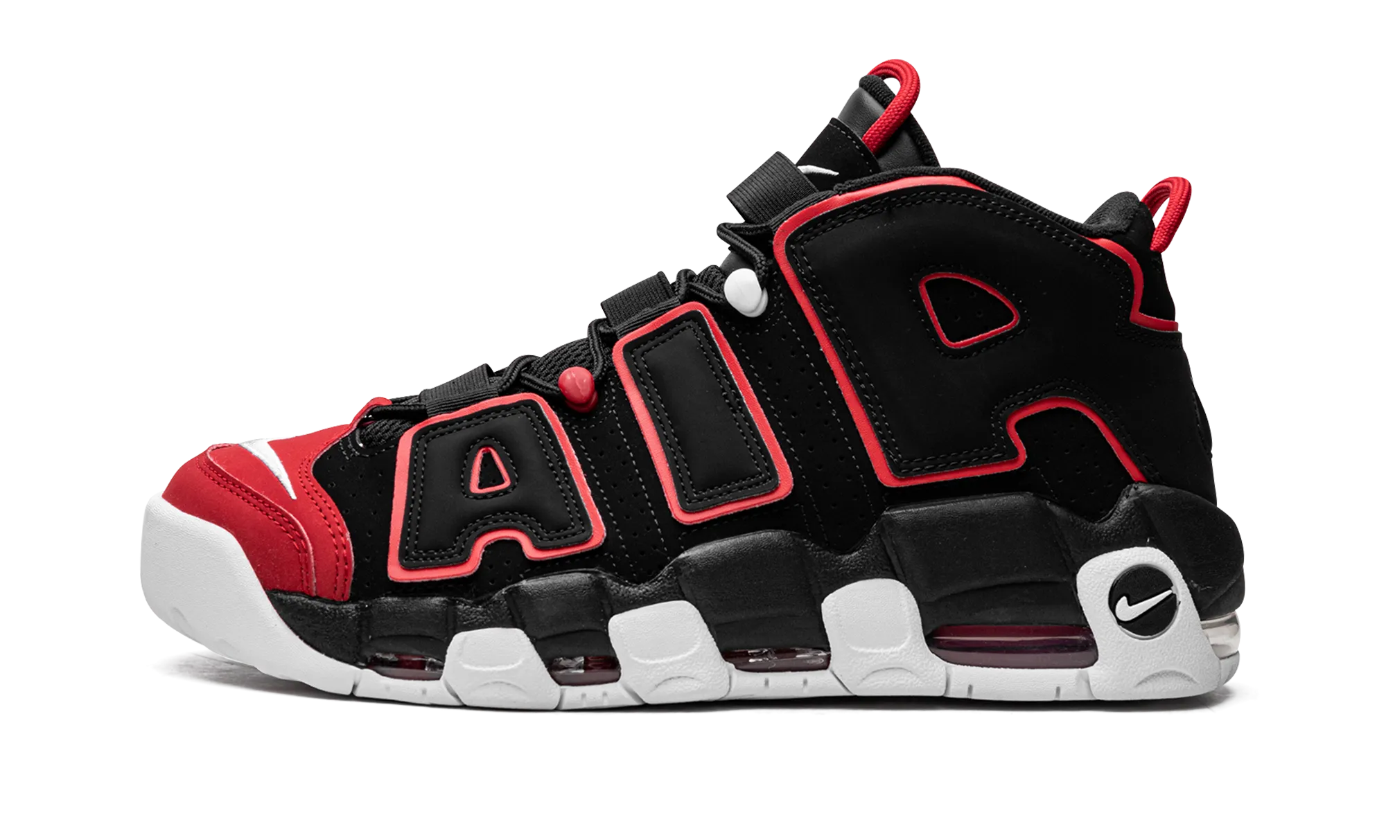 Streamlined Design Abrasion Resistant Stitching Air More Uptempo '96 "Red Toe"