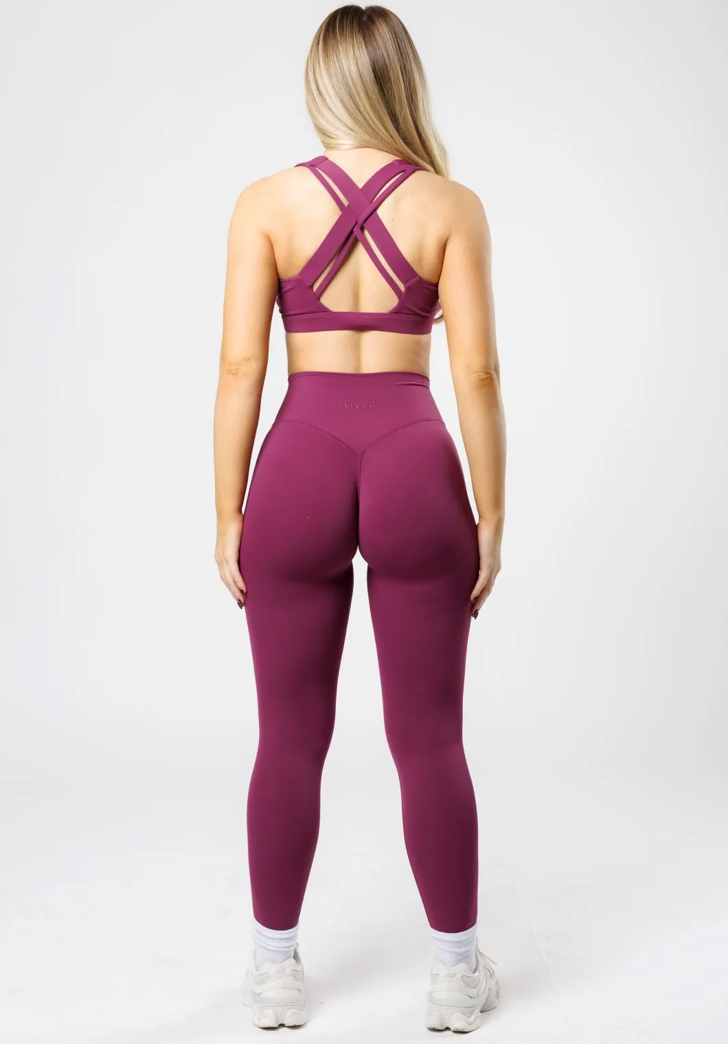 RecStretch Original Sculptseam? Plus Legging Bright Violet Elastic waist