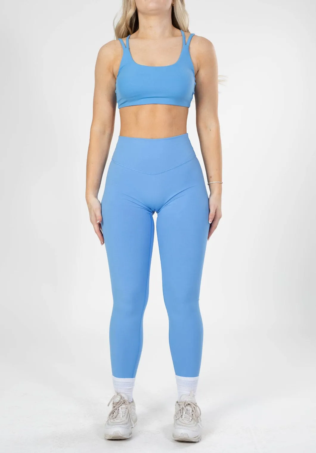 Mid Rise Support UltraLux Curve Contour Sculptseam? Legging Taffy