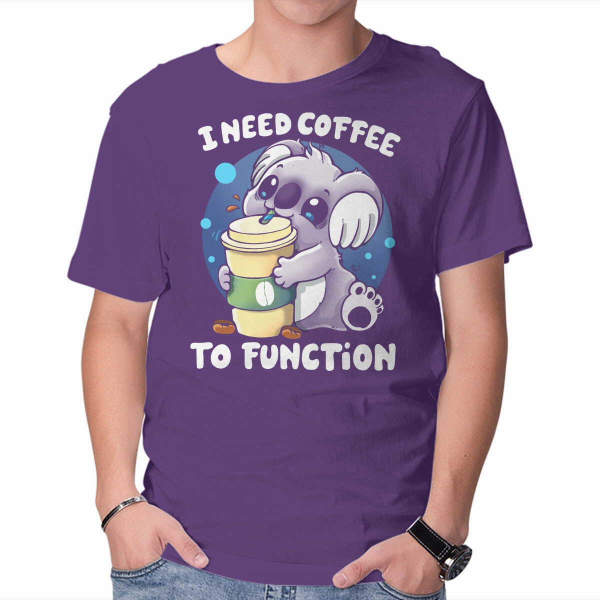 Need Coffee To Function Casual Comfort Look Stylish