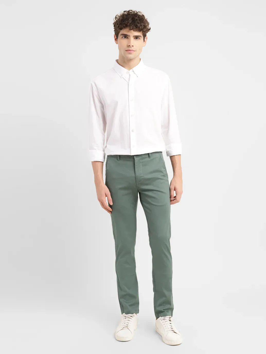 All Day Fit Men's 511 Green Slim Fit Chinos