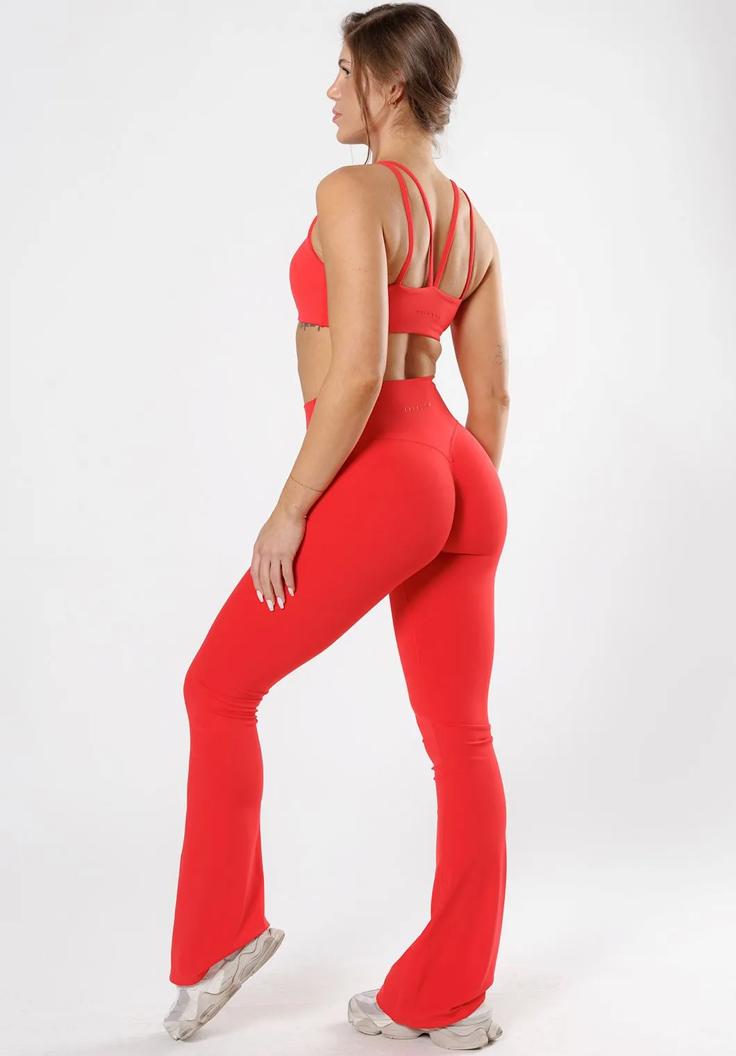 Chic Comfort RecStretch Original Sculptseam? Plus Essential Flare Legging 34" Fire Sign