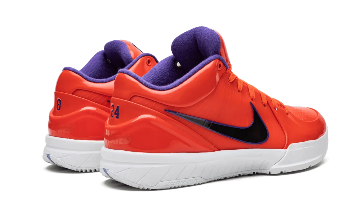 Dual Density Collar Foam Lightweight Outsole Kobe 4 Protro UNDFTD "Undefeated - Phoenix Suns"