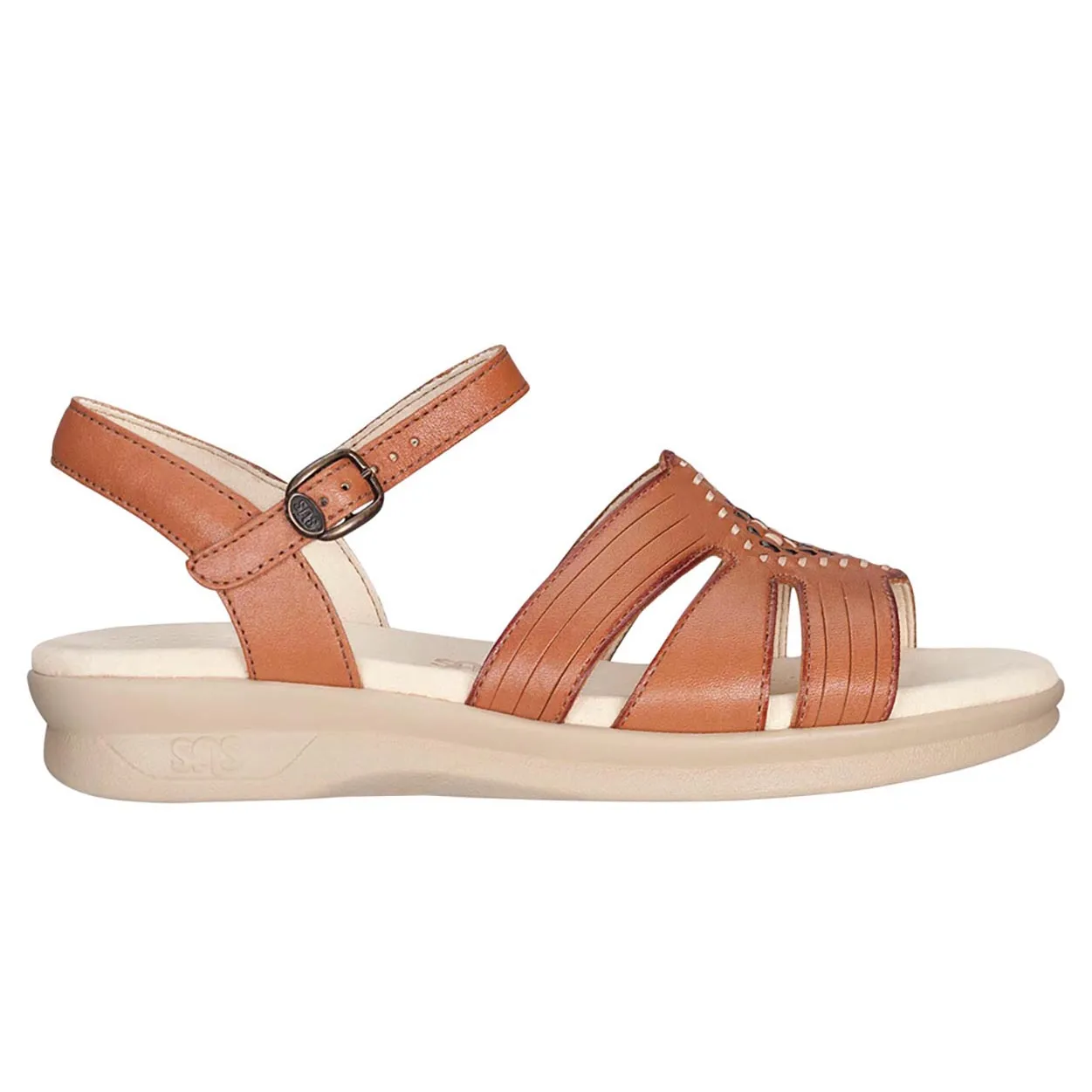 Fast Step Reinforced Heel Support Huarache - Antique Tan