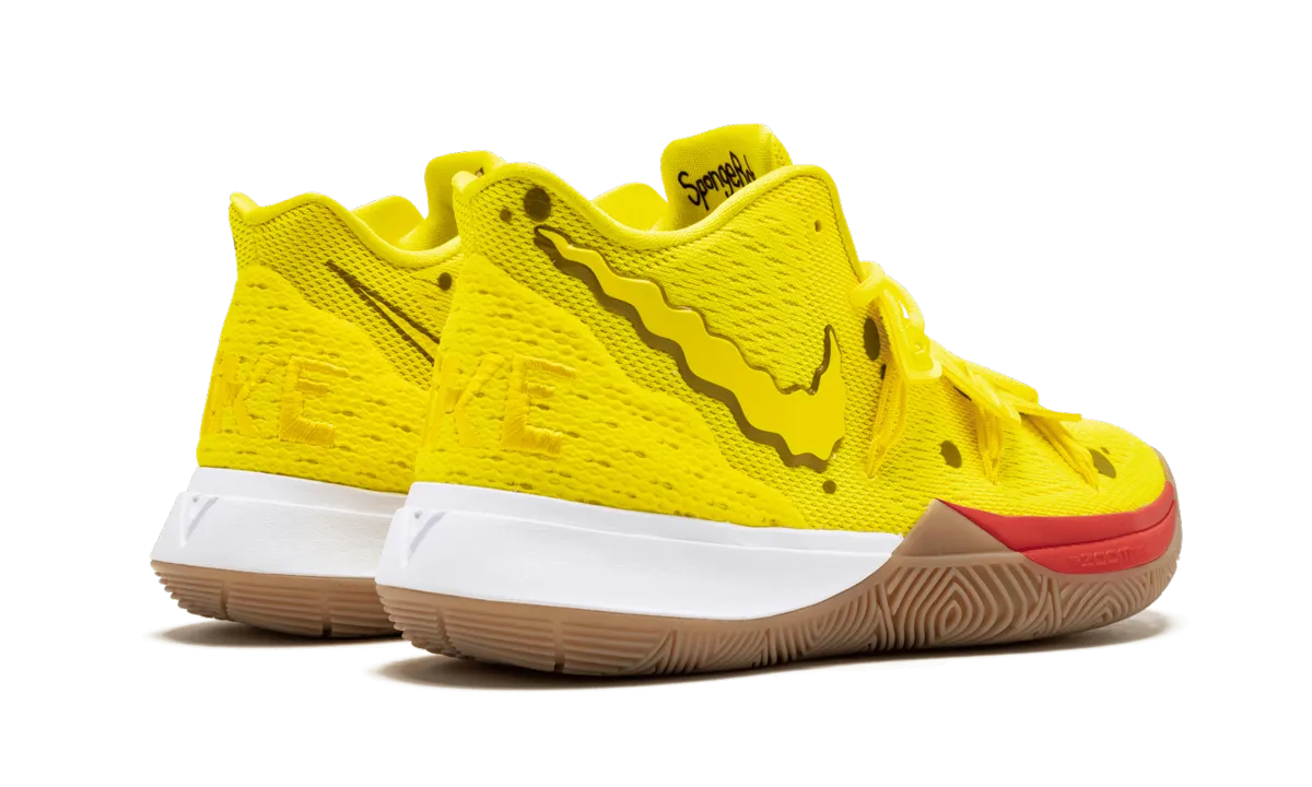 Kyrie 5 SBSP "Spongebob Squarepants" Grounded Heel Cup