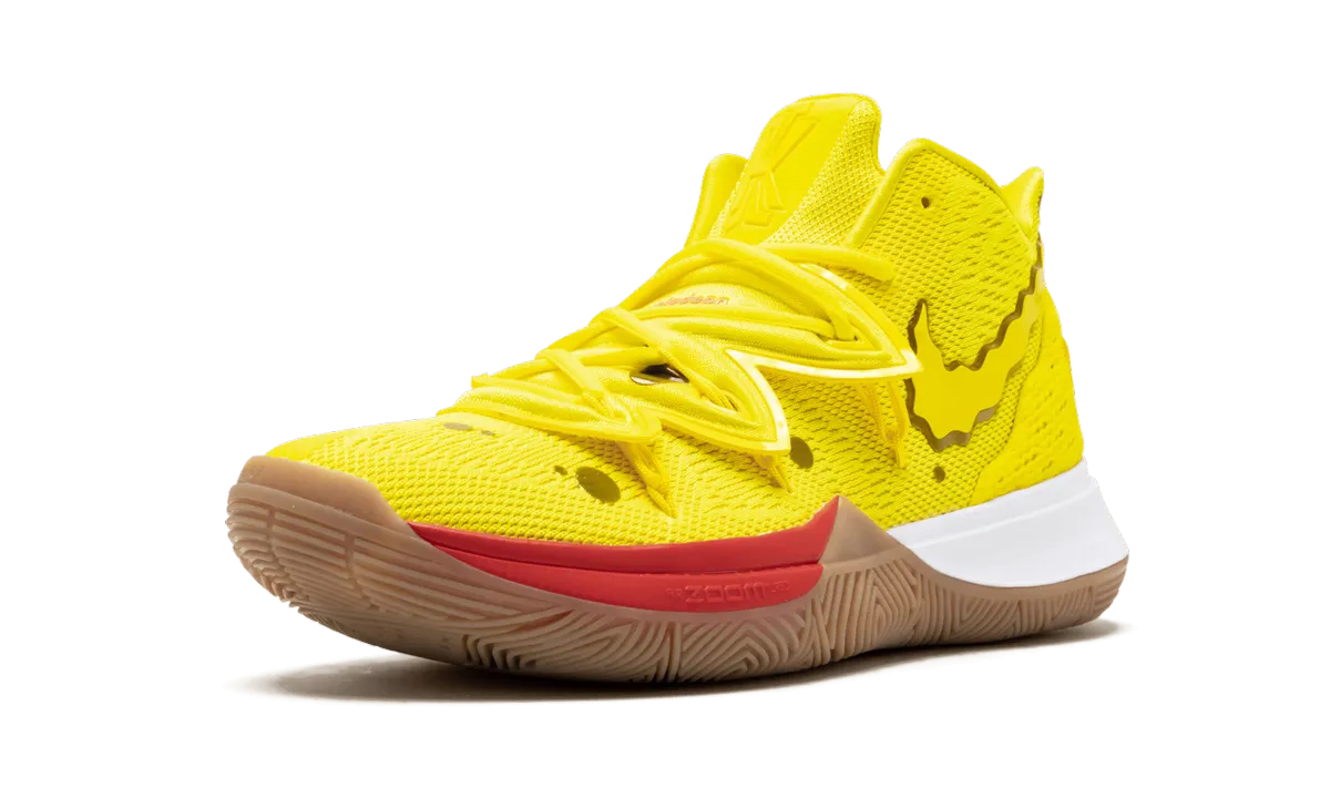 Kyrie 5 SBSP "Spongebob Squarepants" All Day Comfort Technology Proprioceptive Footbed