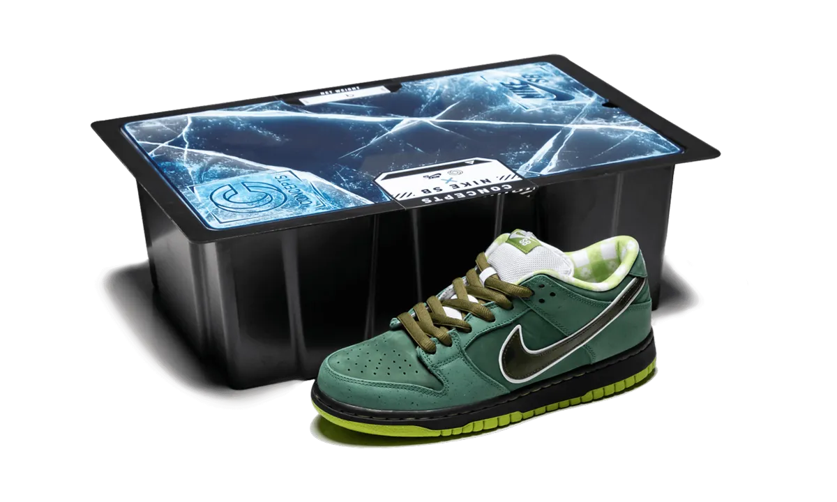 Reactive Rebound SB Dunk Low Pro OG QS Special Box "Concepts - Green Lobster"
