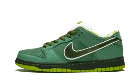 Thermoregulating Interior Game Fit Construction SB Dunk Low Pro OG QS Special Box "Concepts - Green Lobster"