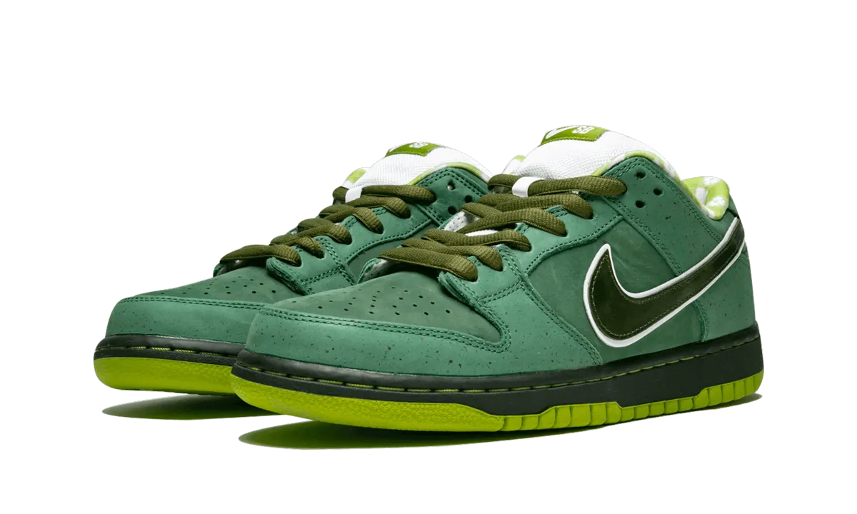 Soft Touch Energy Return Sole System SB Dunk Low Pro OG QS Special Box "Concepts - Green Lobster"
