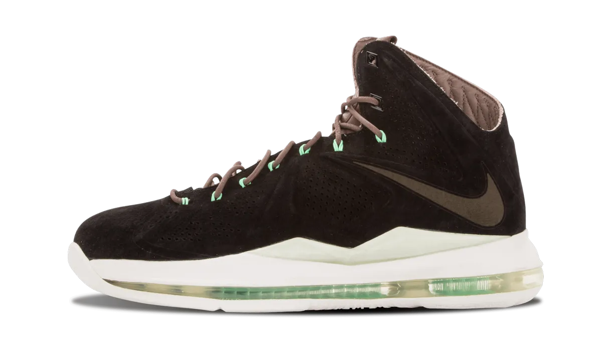 Sneakers Casual Design Lebron 10 EXT QS "Black Suede"