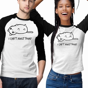 I Can't Adult Today Festival wear Feminine Fit