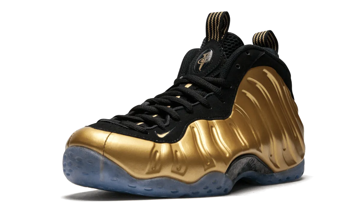 Dynamic Movement Quick Dry Interior Fabric Air Foamposite One "Metallic Gold"