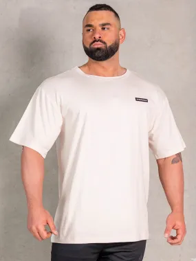 Sporty Stretch Fit NRG Oversized T-Shirt - Oat