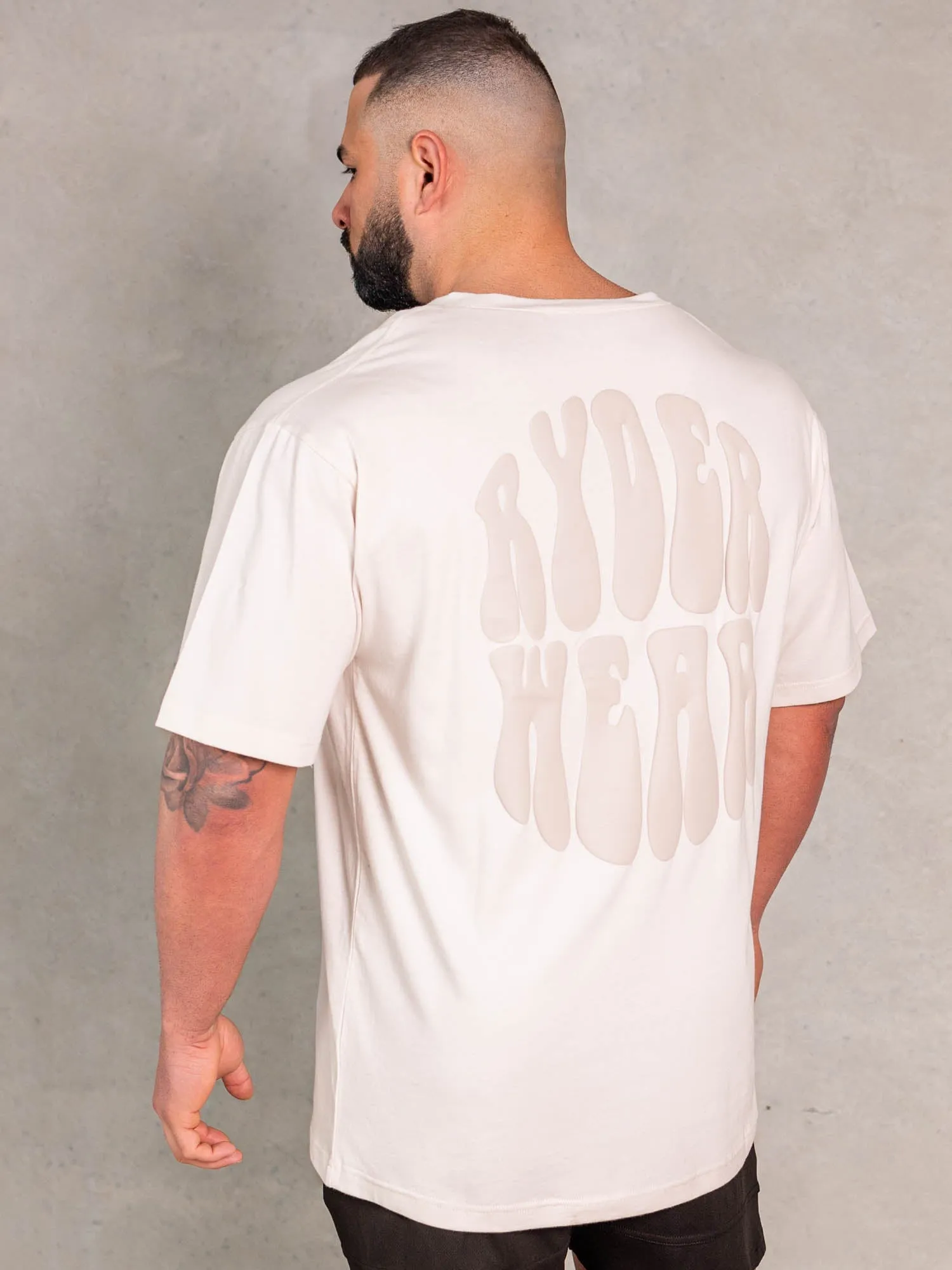 Layer-Friendly NRG Oversized T-Shirt - Oat