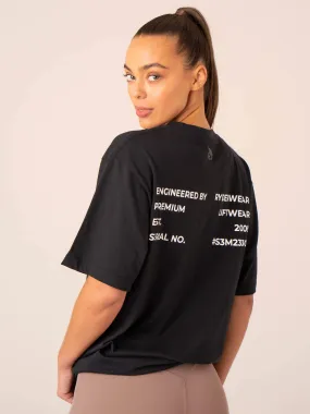 Industry Oversized T-Shirt - Black Casual Choice Stylish Look