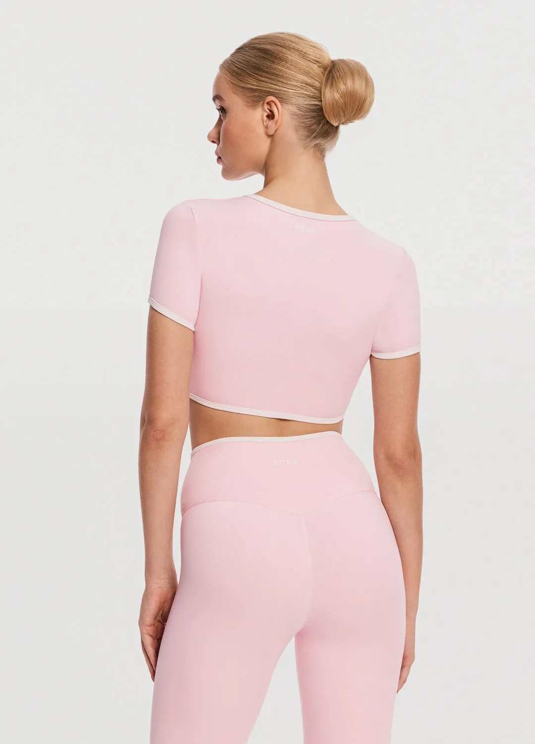 Light Trend Casual Cropped T-Shirt