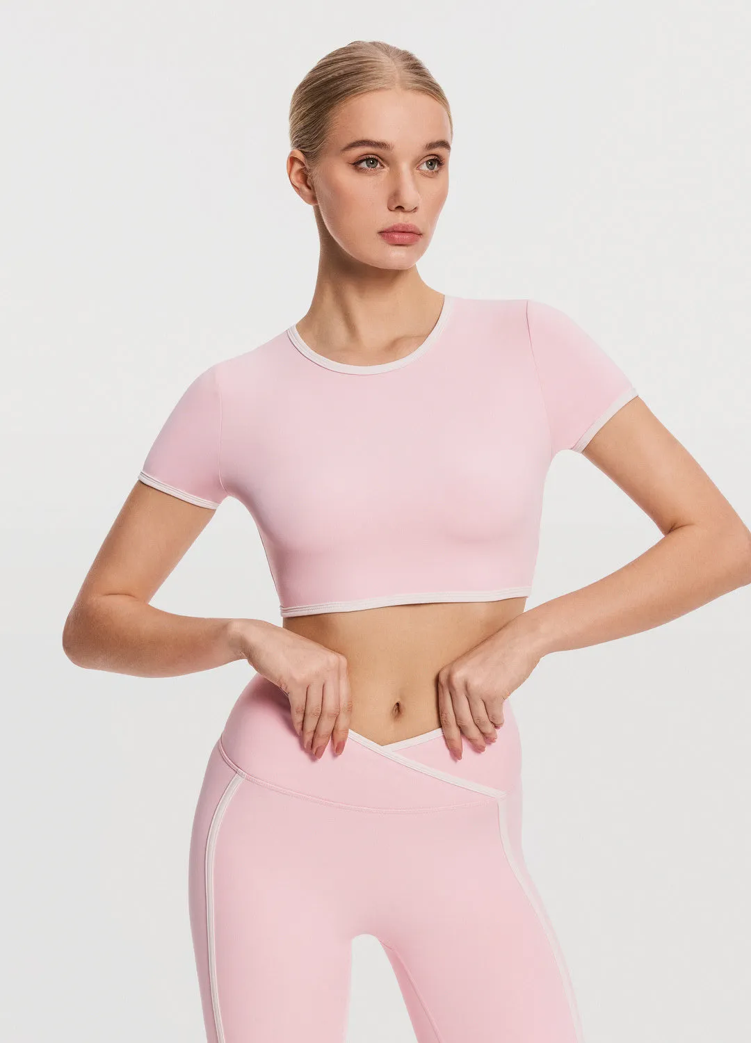 Cozy Wear EcoFriendlyMaterial Casual Cropped T-Shirt