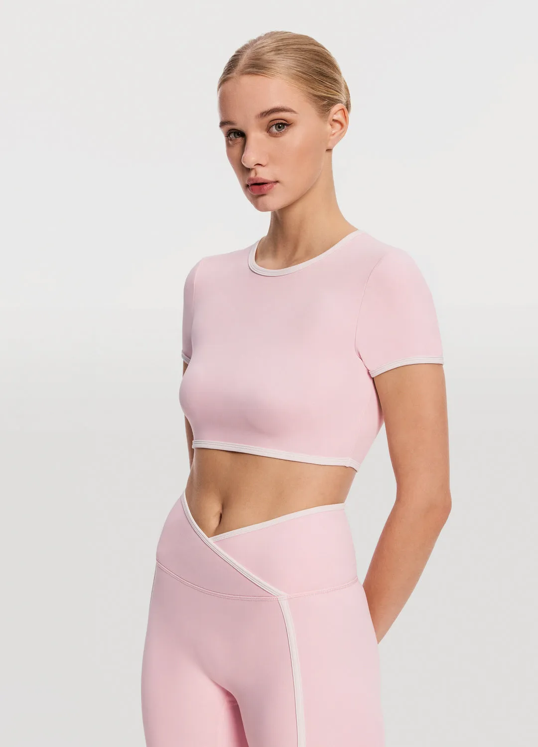 Performance Fit Cozy Fit Casual Cropped T-Shirt