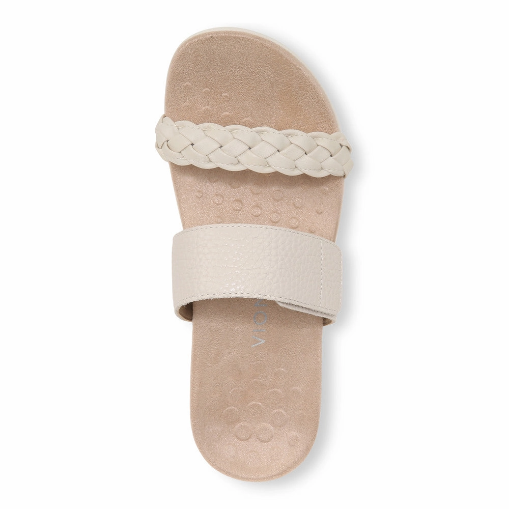 Naturally Molded Footbed Minimalist Design Jeanne - Cream