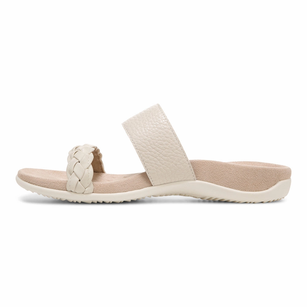 Jeanne - Cream Fashionable Open-toe Sandals Ocean Breeze