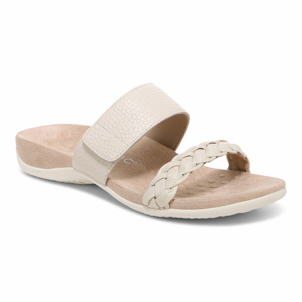 Light Travel Sandals Jeanne - Cream