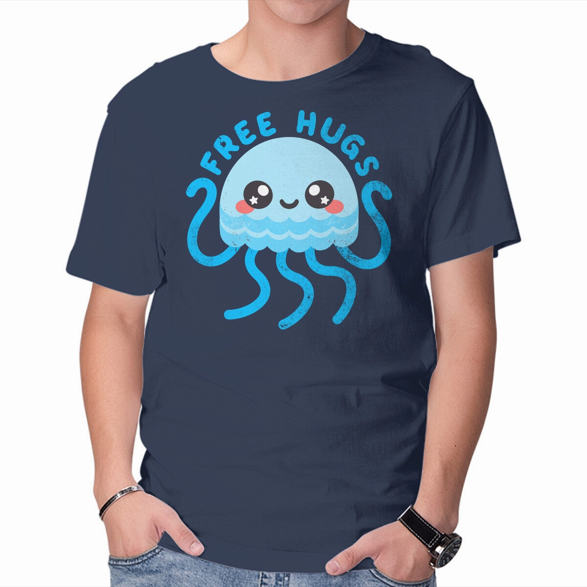 Jellyfish Free Hugs Street Smart Look