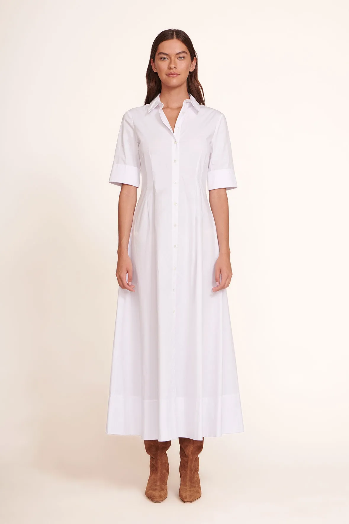 JOAN MAXI DRESS | WHITE Tailored Mood Everyday Piece