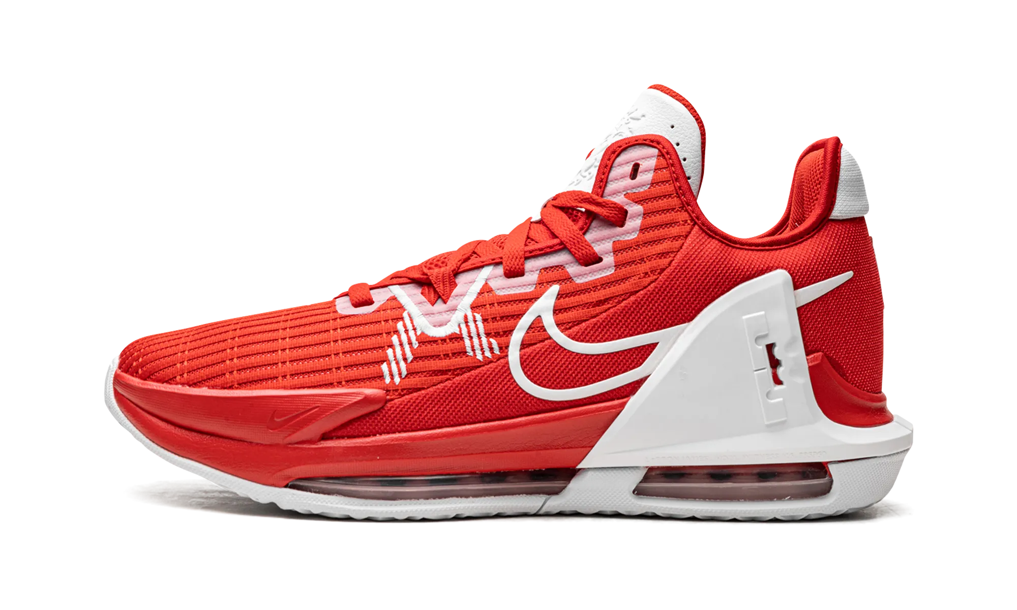 Molded Heel Multi Zone Tread LeBron Witness VI TB "University Red"