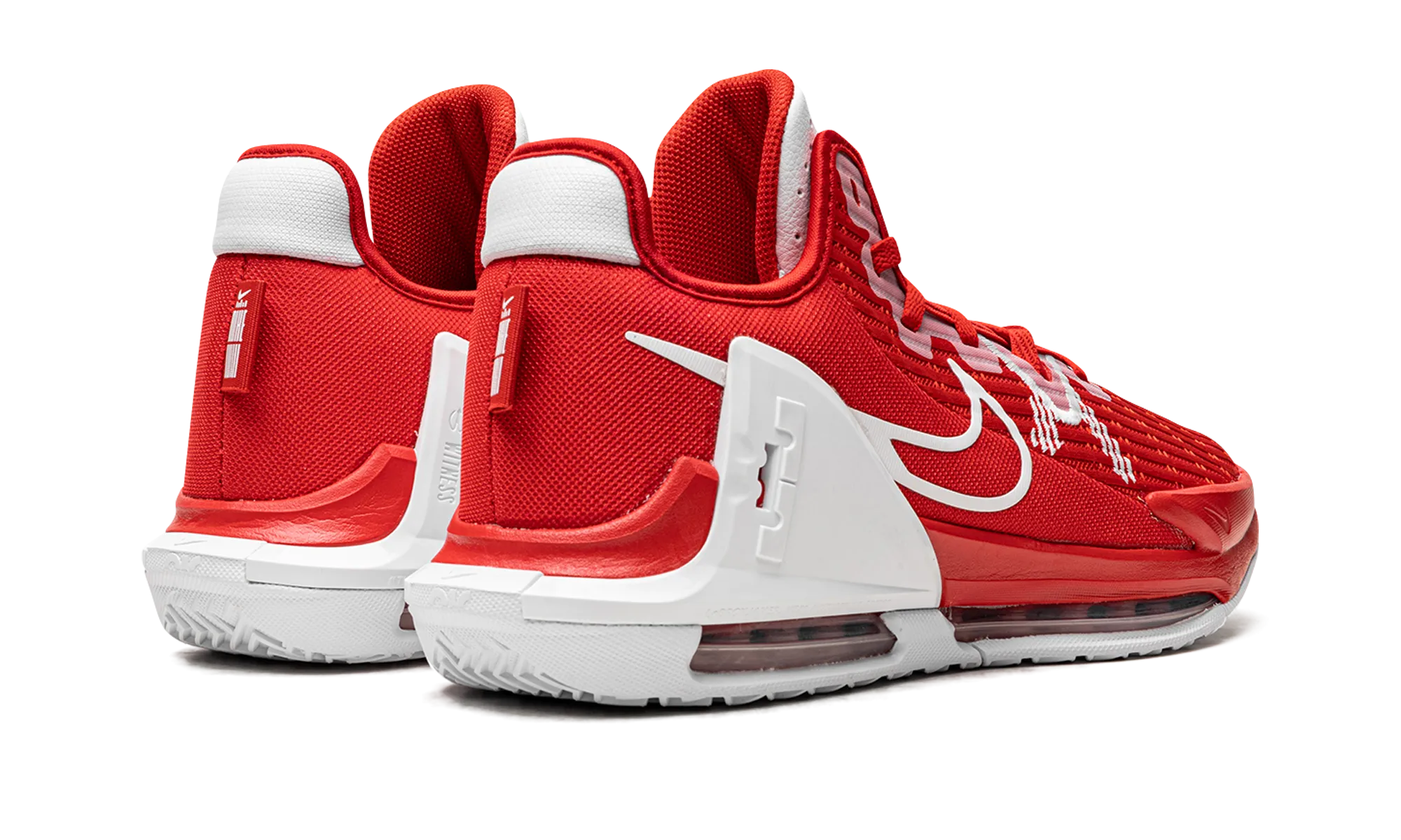 Quick Lacing System Optimal Stability LeBron Witness VI TB "University Red"