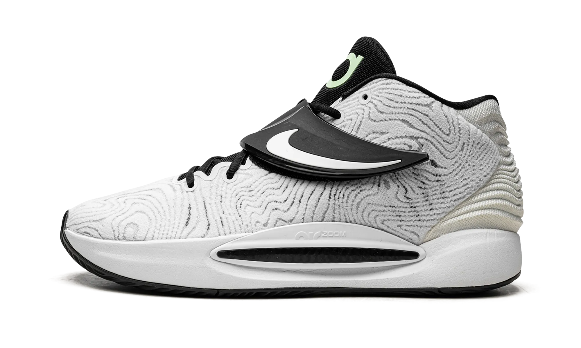 KD 14 TB "White/Black" Cushioned Collar Design Quick Action