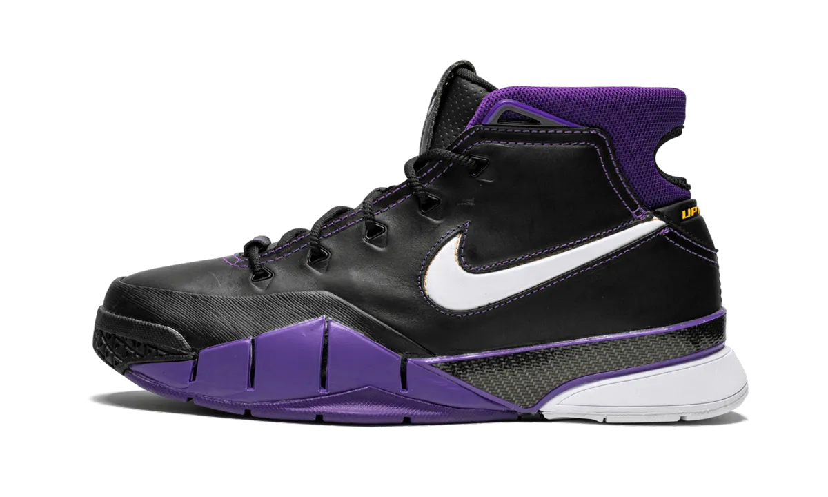 Strong Traction Microfiber Lining Kobe 1 Protro "Black/Purple"