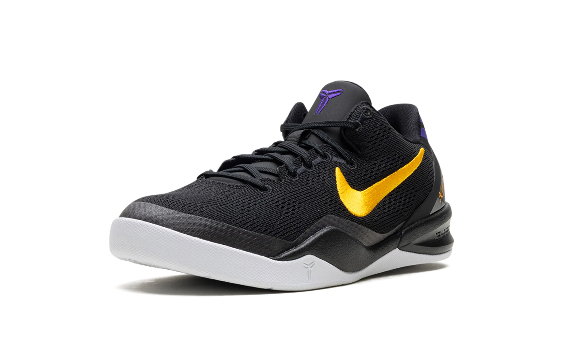 Kobe 8 Protro GS "Lakers Away" Comfortable Fit System Responsive cushioning