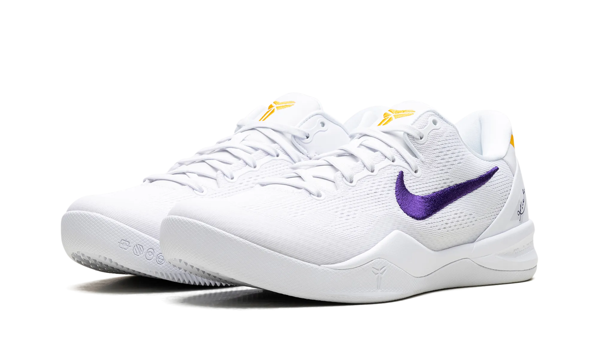 Customizable Comfortable Cushion Kobe 8 Protro "Lakers Home"