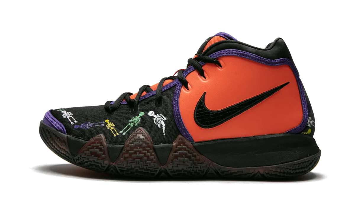 Kyrie 4 Dotd Tv PE 1 "Day of the Dead" Arch Stabilization Structure Responsive Foam Layer