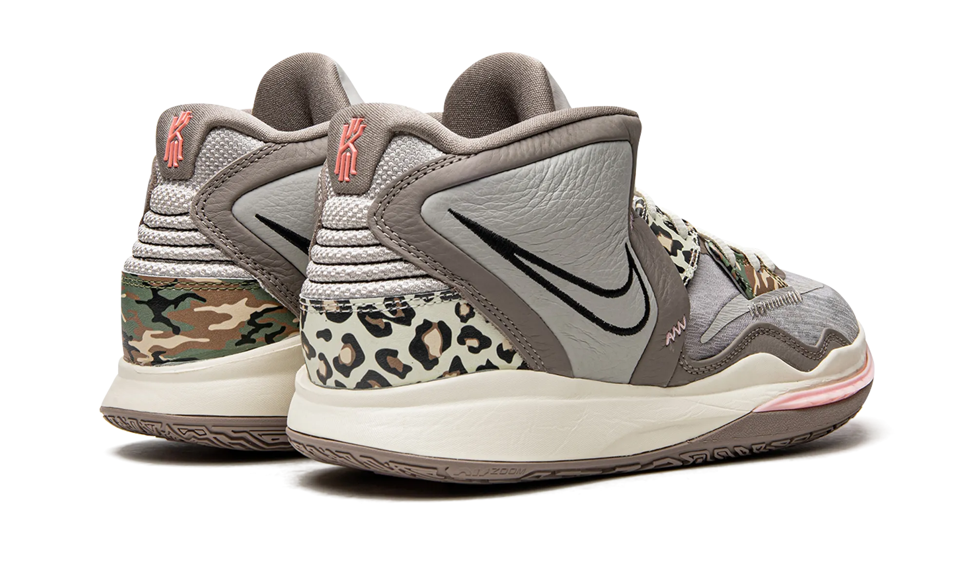 Kyrie Infinity "Leopard Camo" temperature regulation Hyperlock Heel Stabilizer
