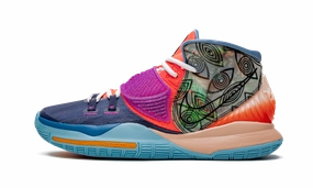 Kyrie 6 Pre Heat "Heal The World" Multi Layer Midsole Breathable Ventilation
