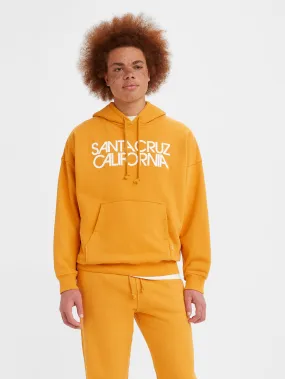 Men's Gold Tab Hoodie Pockets chain accents