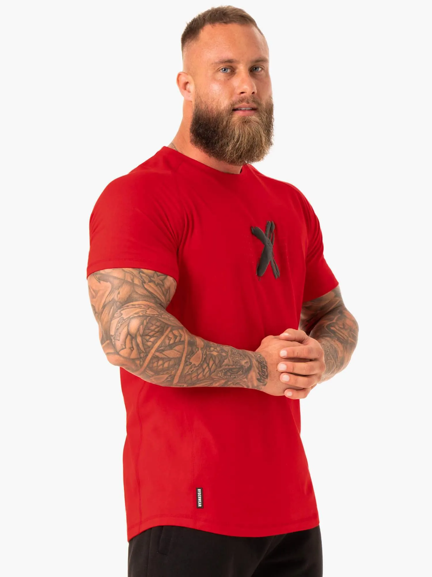 Chilly Layer windproof RWXKG T-Shirt - Red
