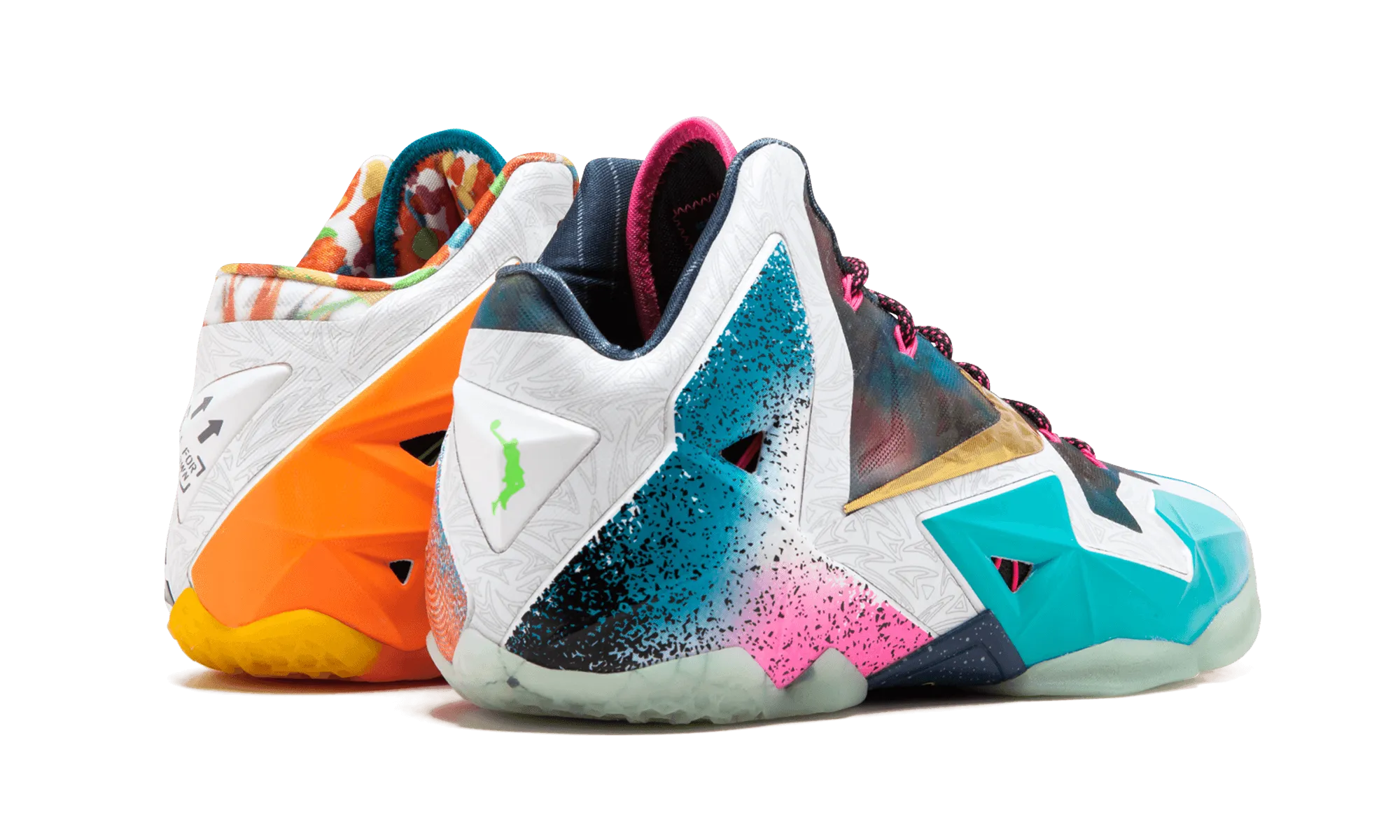 Lebron 11 Premium "What The Lebron" Comfortable Zippers Pro Agility Cushioning