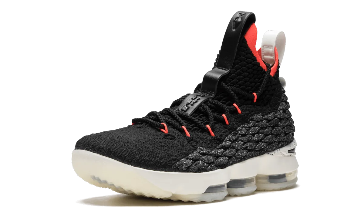 Lebron 15 "Black / Bright Crimson" JetBoost Midsole